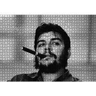 Cakapuzzle Che Guevara ve Purosu SB 120 Parça Ahşap Puzzle