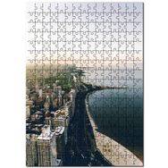 Cakapuzzle Chicago Sahil Şehri Mdf 120 Parça Puzzle