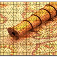 Cakapuzzle Christopher Columbus Harita ve Dürbün Mdf 500 Parça Puzzle