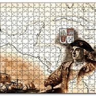 Cakapuzzle Christopher Columbus Harita ve Gemiler Mdf 500 Parça Puzzle