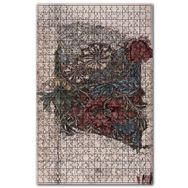 Cakapuzzle Çiçekler Gravür Ahşap 500 Parça Puzzle