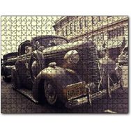 Cakapuzzle Çiftçi Çocuk Plakalı 1938 Model Antika Araç 255 Parça Ahşap Puzzle