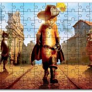 Cakapuzzle Çizmeli Kedi Dreamworks Animasyon Mdf 120 Parça Puzzle