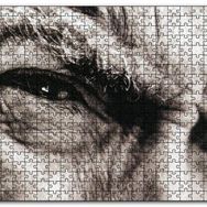 Cakapuzzle Clint Eastwood Portre Gözler Mdf 1000 Parça Puzzle
