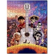 Cakapuzzle Coco Dev Gitar ve Tüm Karakterler Mdf 1000 Parça Puzzle