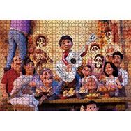 Cakapuzzle Coco Gitarist Çocuk ve Masada Tüm Karakterler Mdf 1000 Parça Puzzle