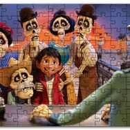 Cakapuzzle Coco Karakterler Bir Arada Mdf 255 Parça Puzzle