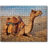 Cakapuzzle Çöl Kumlarına Çökmüş Deve Mdf 500 Parça Puzzle