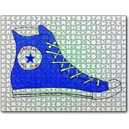 Cakapuzzle Converse Çizim 255 Parça Puzzle