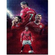 Cakapuzzle Cristiano Ronaldo 7 Kompozisyon Mdf 255 Parça Puzzle