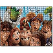 Cakapuzzle Croods Karakterleri Karikatür Mdf 255 Parça Puzzle