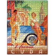 Cakapuzzle Cuba Havana Afiş Şekilli Görsel 120 Parça Puzzle