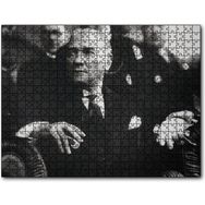 Cakapuzzle Cumhuriyet Bayaramı Töreninde Atatürk Görseli Mdf 500 Parça Puzzle