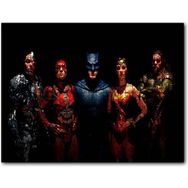 Cakapuzzle Cyborg Flash Batman Woman Aquaman Ahşap 255 Parça Puzzle