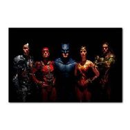 Cakapuzzle Cyborg Flash Batman Woman Aquaman Mdf 120 Parça Puzzle
