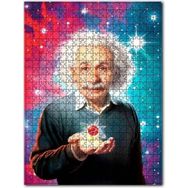 Cakapuzzle Dahi Albert Einstein Atomun Simgesi Görseli Ahşap 255 Parça Puzzle