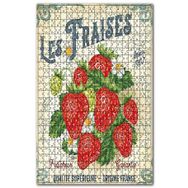 Cakapuzzle Daldaki Çilek Afiş Görseli Ahşap 255 Parça Puzzle