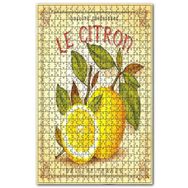 Cakapuzzle Dalından Yeti Tolanmış Limon Görseli Ahşap 255 Parça Puzzle