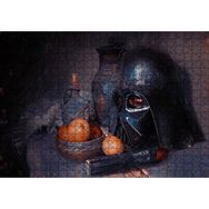 Cakapuzzle Darth Vader Kaskı Işın Kılıcı ve Meyveler Puzzle