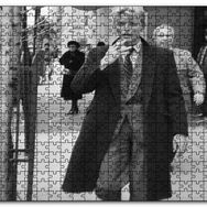 Cakapuzzle David Bowie Sigara İçiyor Siyah Beyaz Mdf 1000 Parça Puzzle
