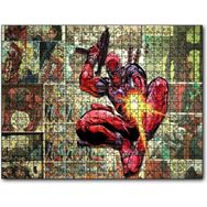 Cakapuzzle Deadpool Çizgi Roman Görseli Mdf 120 Parça Puzzle