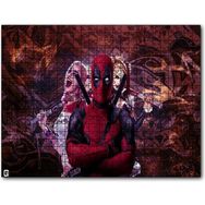 Cakapuzzle Deadpool Harley Quinn Ahşap 255 Parça Puzzle