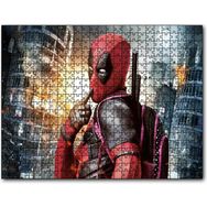 Cakapuzzle Deadpool Hayret Süper Kahraman Çizgi Roman Mdf 120 Parça Puzzle