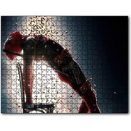 Cakapuzzle Deadpool ve Boş Kovanlar Mdf 1000 Parça Puzzle
