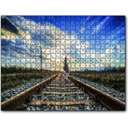Cakapuzzle Demir Yolu Kız 500 Parça Puzzle