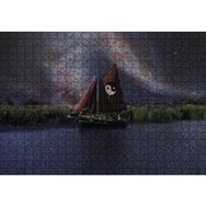 Cakapuzzle Denge İşaretli Yelkenli Gemi 120 Parça Ahşap Puzzle