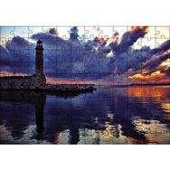 Cakapuzzle Deniz Feneri Gün Batımı 120 Parça Puzzle