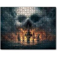 Cakapuzzle Deniz Savaşı Alevler İçinde Gemiler Mdf 500 Parça Puzzle