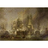 Cakapuzzle Deniz Savaşında Kalyonlar 120 Parça Ahşap Puzzle