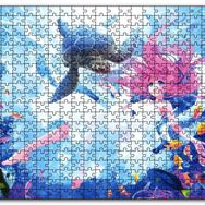 Cakapuzzle Denizaltı Prensesi Ahşap 1000 Parça Puzzle
