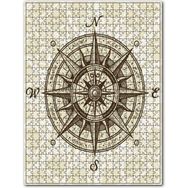 Cakapuzzle Denizcilik Pusula Gülü Görseli 120 Parça Puzzle
