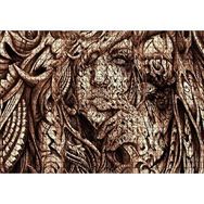 Cakapuzzle Desenler Arasında Gizli Kadın Yüzü Mdf 1000 Parça Puzzle