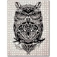Cakapuzzle Desenli Baykuş Görseli 255 Parça Puzzle