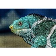 Cakapuzzle Dev Kertenkele 120 Parça Ahşap Puzzle