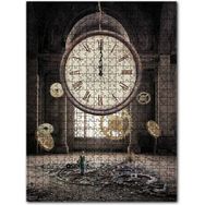 Cakapuzzle Dev Saat ve Zamanın Dağılışı Ahşap 255 Parça Puzzle