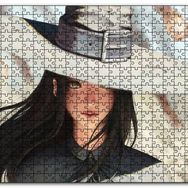 Cakapuzzle Dev Şapkalı Anime Karakteri Göktaşları Arkaplan Mdf 1000 Parça Puzzle