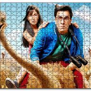 Cakapuzzle Devekuşları Adam ve Kız Mdf 1000 Parça Puzzle