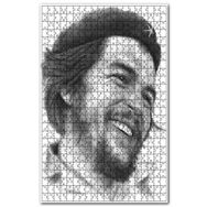 Cakapuzzle Devrimci Ernesto Che Guevara Çizim Portre Ahşap 1000 Parça Puzzle