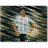 Cakapuzzle Diego Maradona Arjantin Fırtınası Mdf 120 Parça Puzzle