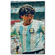 Cakapuzzle Diego Maradona Arjantin Milli Takımında Ahşap 1000 Parça Puzzle