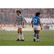 Cakapuzzle Diego Maradona Michel Platini 120 Parça Ahşap Puzzle