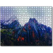 Cakapuzzle Dik Yamaçlı Dumanlı Dağ Ahşap 1000 Parça Puzzle
