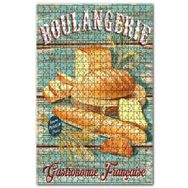 Cakapuzzle Dilimlenmiş Ekmek Çeşitleri Görsel Ahşap 255 Parça Puzzle
