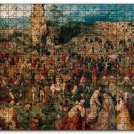 Cakapuzzle Dini Tablo Pieter Bruegel Mdf 1000 Parça Puzzle