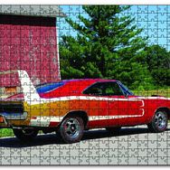 Cakapuzzle Dodge Charger Dayton Otomobil Ahşap 500 Parça Puzzle