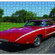 Cakapuzzle Dodge Charger Daytona Klsasik Ahşap 500 Parça Puzzle